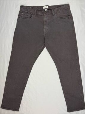 Todd Snyder Mens Stretch 5 Pocket Jeans 36 x 32 Slim Fit Brown Denim B8